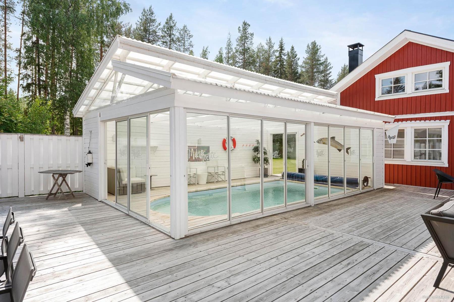 Arctic Ranch Villa Overkalix Exterior photo